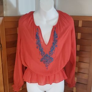 Mode International brand by Victoria Secret silk blouse